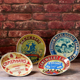 Set of 4 Classic Camembert Plates