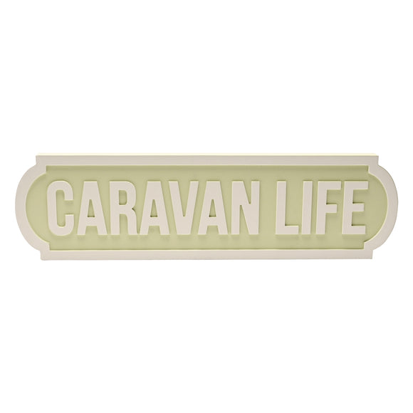 Caravan Life Wall Plaque