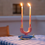 Ceramic Fish Candle Holder