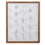 Chalk White 3D Wall Art