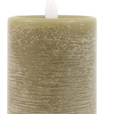 LED 1 Wick Candle 3 pack - Olive