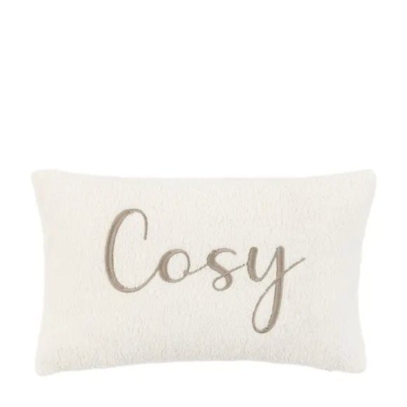 Cosy Embroidered Cushion