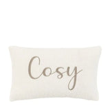 Cosy Embroidered Cushion