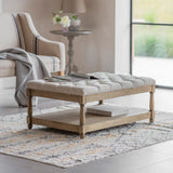 St James Buttoned Coffee Table