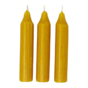 Danish Short Candle, Honey