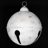Large Distressed White Hanging Bell