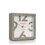 Nordic Mantel Clock - Cement