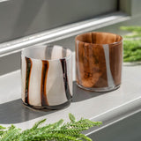 Candy Tealight Holder, Mocha