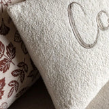 Cosy Embroidered Cushion
