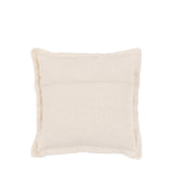 Cream Linen Look Cushion, Set of 2