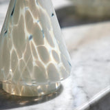 White Confetti Glass Tree