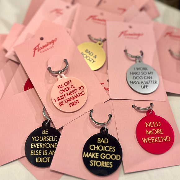 Slogan Keytag