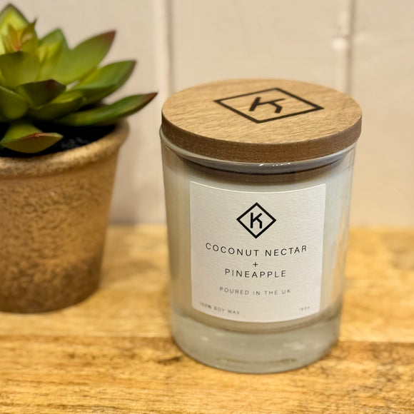 KHEE Coconut Nectar & Pineapple Candle