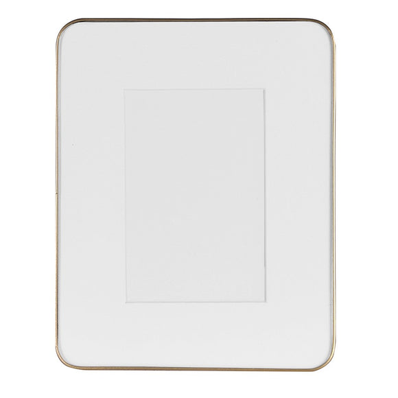 Gold Curved Edge Photo Frame