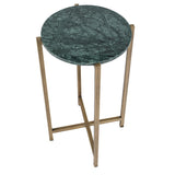 Green Marble Side Table