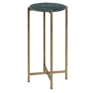 Green Marble Side Table