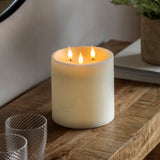 LED 3 Wick Candle