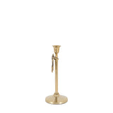 Bow Dinner Candle Holder, Gold