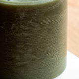 LED 3 Wick Candle, Olive