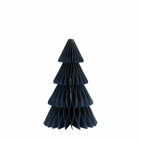 Merry Midnight Paper Tree, Navy