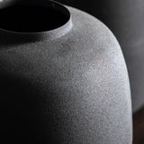 Black Zia Vase, Large