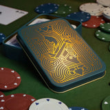 Playing Card Tin, Blue