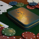 Playing Card Tin, Blue