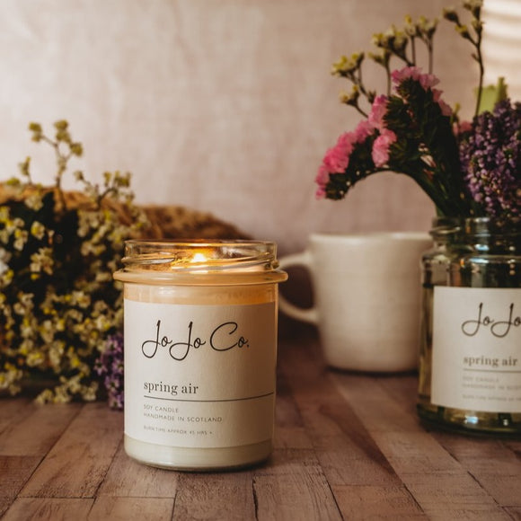 JoJo Co. Spring Air 45 Hour Soy Candle