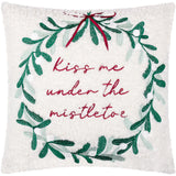 Kiss Me Under The Mistletoe Cushion