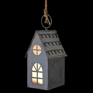 Lit Hanging House