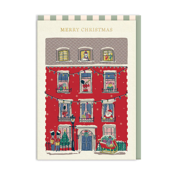 Merry Christmas House Greeting Card