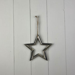Metal Hanging Star Decoration