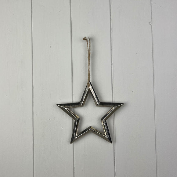 Metal Hanging Star Decoration