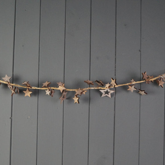 Natural Stars LED Garland