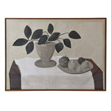 Plante Et Fruits Framed Canvas