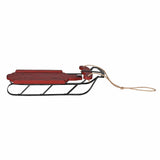 Rustic Mini Red Sledge
