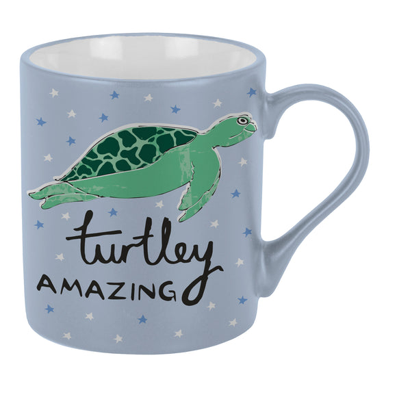 Turtley Amazing Mug by Vicky Yorke