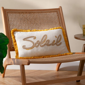 Soleil Embroidered Cushion