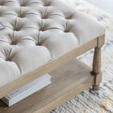 St James Buttoned Coffee Table