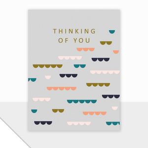 Thinking of You Clouds Card