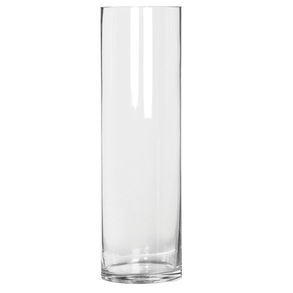 Tall Glass Cylinder Vase