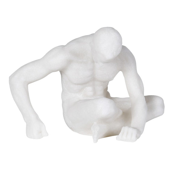 Pensive Sitting Man