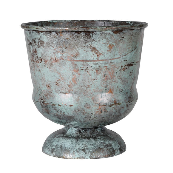 Verdigris Urn Vase