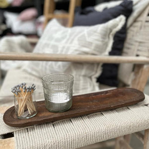 Vintage Carved Wooden Dish