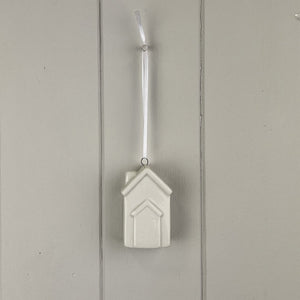 White Ceramic Hanging House Decoration