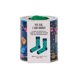 Yes Sir I Can Boogie Storage Tin & Sock Set