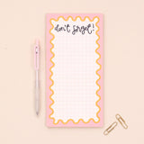 To do list - don't forget