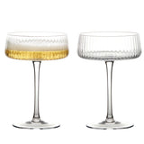 Set of 2 Empire Champagne Saucers