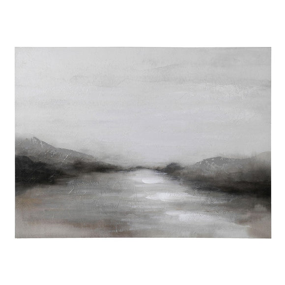 Abstract Lake Painting - KHEE