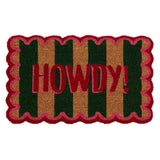 My Mat Printed Coir Howdy Stripe Doormat